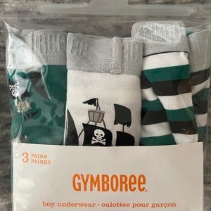 BRAND NEW- 3 count Boys Gymboree undergarment